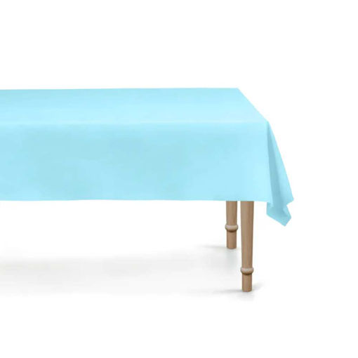Picture of TABLE CLOTH BABY BLUE137X183CM